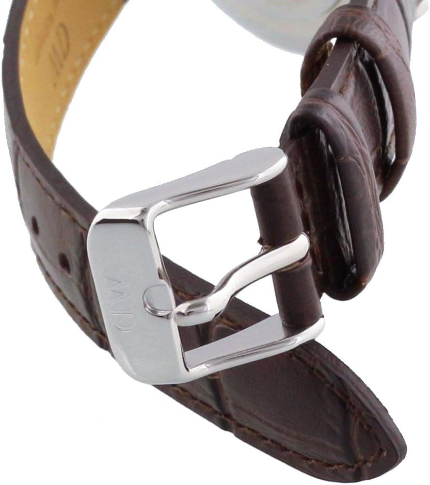  Shop Authentic Daniel Wellington Classic Petite York Black Dial Brown Leather Strap Watch For Women - DW00100182 - Luxxuri