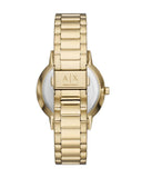  Shop Authentic Armani Exchange Cayde Chronograph Black Dial Gold Steel Strap Watch for Men - AX2747 - Luxxuri