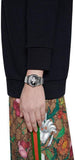  Shop Authentic Gucci G Timeless Quartz Black Dial Silver Steel Strap Watch For Women - YA1264136 - Luxxuri