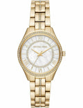  Shop Authentic Michael Kors Lauryn Mother of Pearl White Dial Gold Steel Strap Watch for Women - MK3899 - Luxxuri