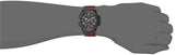  Shop Authentic Guess Rigor Analog Black Dial Brown Leather Strap Watch For Men - W0040G8 - Luxxuri