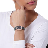  Shop Authentic Emporio Armani Gioia Analog Black Mother of Pearl Dial Green Leather Strap Watch For Women - AR11149 - Luxxuri