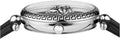 Versace Palazzo Empire Black Dial Black Leather Strap Watch for Women - VCO060017
