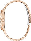  Shop Authentic Guess Sparkler Diamonds Black Dial Rose Gold Steel Strap Watch for Women - GW0111L3 - Luxxuri