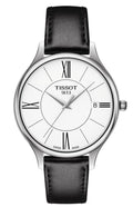  Shop Authentic Tissot Bella Ora Round White Dial Black Leather Strap Watch For Women - T103.210.16.018.00 - Luxxuri