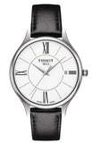  Shop Authentic Tissot Bella Ora Round White Dial Black Leather Strap Watch For Women - T103.210.16.018.00 - Luxxuri