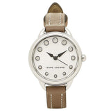  Shop Authentic Marc Jacobs Betty White Dial Brown Leather Strap Watch for Women - MJ1480 - Luxxuri