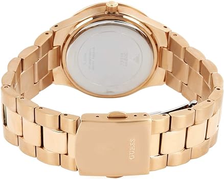  Shop Authentic Guess Glisten Multifunction Quartz Rose Gold Dial Rose Gold Steel Strap Watch For Women - W16017L1 - Luxxuri