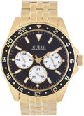  Shop Authentic Guess Odyssey Multifunction Black Dial Gold Steel Strap Watch For Men - W1107G4 - Luxxuri