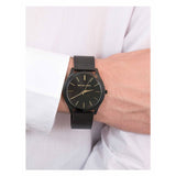  Shop Authentic Michael Kors Slim Runway Black Dial Black Mesh Strap Watch for Women - MK8607 - Luxxuri