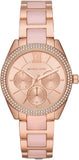 Shop Authentic Michael Kors Janelle Multifunction Rose Gold Two Tone Steel Strap Watch For Women - MK7132 - Luxxuri