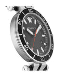  Shop Authentic Versace Greca Sport Quartz Black Dial Black Leather Strap Watch For Men - VEZ300221 - Luxxuri