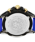  Shop Authentic Versace Icon Active Chronograph Black Dial Blue Rubber Strap Watch For Men  VEZ700521 - Luxxuri