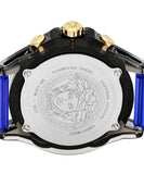  Shop Authentic Versace Icon Active Chronograph Black Dial Blue Rubber Strap Watch For Men  VEZ700521 - Luxxuri