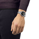  Shop Authentic Tissot PRC 200 Chronograph Black Dial Silver Steel Strap Watch For Men - T055.417.11.057.00 - Luxxuri