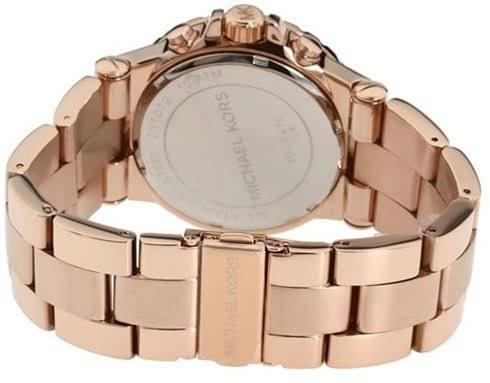  Shop Authentic Michael Kors Bel Aire Blue Dial Rose Gold Steel Strap Watch for Women - MK5410 - Luxxuri