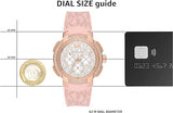  Shop Authentic Michael Kors Sidney Multifunction White Dial Pink Silicone Strap Watch For Women - MK7222 - Luxxuri