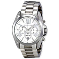Michael Kors Bradshaw Silver Dial Silver Steel Strap Watch for Men - MK5535