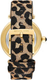  Shop Authentic Michael Kors Parker Black Dial Cheetah Print Brown Leather Strap Watch For Women - MK4723 - Luxxuri