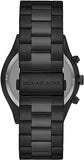  Shop Authentic Michael Kors Blake Three-Hand Black Dial Black Steel Strap Watch for Men - MK9135 - Luxxuri