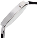  Shop Authentic Calvin Klein Equal Black Dial Black Leather Strap Watch for Women - K3E231C1 - Luxxuri