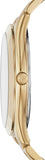  Shop Authentic Michael Kors Slim Runway Quartz Black Dial Gold Steel Strap Watch For Men - MK8621 - Luxxuri