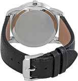  Shop Authentic Movado Museum Blue Dial Black Leather Strap Watch For Men - 607013 - Luxxuri