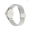  Shop Authentic Calvin Klein White Dial Silver Mesh Bracelet Watch for Women - K8M21126 - Luxxuri