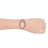  Shop Authentic Michael Kors Bradshaw Chronograph Pink Dial Two Tone Steel Strap Watch For Women - MK6830 - Luxxuri