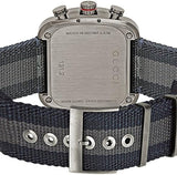  Shop Authentic Gucci Coupe Chronograph Blue Dial Two Tone NATO Strap Watch for Men - YA131203 - Luxxuri