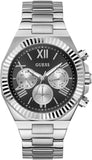  Shop Authentic Guess Equity Analog Black Dial Silver Steel Strap Watch For Men - GW0703G1 - Luxxuri