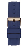  Shop Authentic Guess Eclipse White Dial Blue Rubber Strap Watch for Women - GW0315L2 - Luxxuri