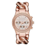  Shop Authentic Michael Kors Runway Rose Gold Dial Rose Gold Steel Strap Watch for Women - MK3247 - Luxxuri