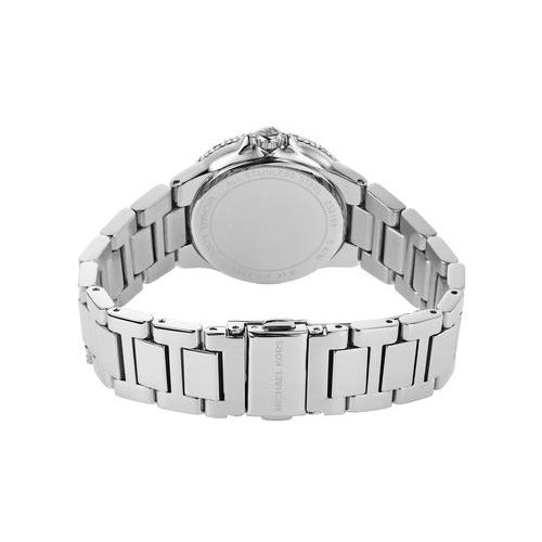  Shop Authentic Michael Kors Camille Multifunction Crystals Silver Dial Silver Steel Strap Watch For Women - MK6996 - Luxxuri