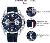  Shop Authentic Tommy Hilfiger Decker Blue Dial Blue Rubber Strap Watch for Men - 1791476 - Luxxuri