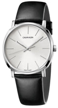  Shop Authentic Calvin Klein Posh Silver Dial Black Leather Strap Watch for Men - K8Q311C6 - Luxxuri