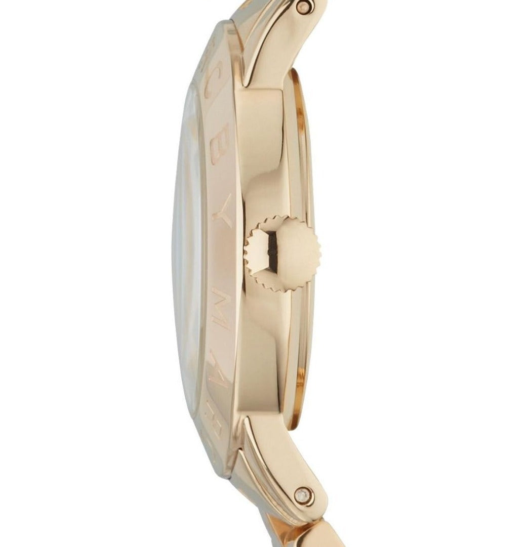  Shop Authentic Marc Jacobs Amy Blue Dial Gold Steel Strap Watch for Women - MBM3220 - Luxxuri