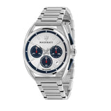  Shop Authentic Maserati Trimarano Chronograph Silver Dial Silver Stainless Steel Strap Watch For Men - R8873632001 - Luxxuri