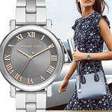  Shop Authentic Michael Kors Norie Grey Dial Silver Stainless Steel Strap Watch for Women - MK3559 - Luxxuri