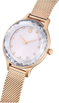  Shop Authentic Swarovski Octea Nova Silver Dial Rose Gold Mesh Strap Watch for Women - 5650011 - Luxxuri