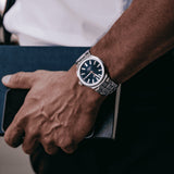  Shop Authentic Tag Heuer Link Automatic Blue Dial Silver Steel Strap Watch for Men - WBC2112.BA0603 - Luxxuri