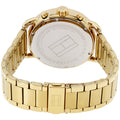  Shop Authentic Tommy Hilfiger Quartz White Dial Gold Steel Strap Watch for Men - 1791455 - Luxxuri