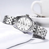  Shop Authentic Tissot Le Locle Small Automatic Silver Dial Silver Steel Strap Watch For Women - T41.1.183.33 - Luxxuri