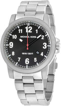  Shop Authentic Michael Kors Paxton Analog Black Dial Silver Steel Strap Watch For Men - MK8500 - Luxxuri