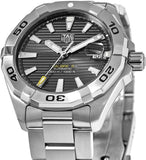  Shop Authentic Tag Heuer Aquaracer Calibre 5 Grey Dial Silver Steel Strap Watch for Men - WBD2113.BA0928 - Luxxuri