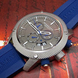  Shop Authentic Burberry Sports Chronograph Black Dial Blue Rubber Strap Watch for Men - BU7714 - Luxxuri
