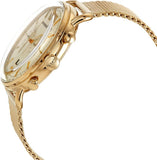  Shop Authentic Emporio Armani Aviator Chronograph Quartz Beige Dial Gold Mesh Bracelet Watch For Men - AR11315 - Luxxuri
