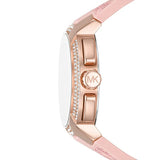  Shop Authentic Michael Kors Sidney Multifunction White Dial Pink Silicone Strap Watch For Women - MK7222 - Luxxuri