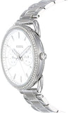  Shop Authentic Fossil Tailor White Dial Silver Steel Strap Watch for Women - ES4262 - Luxxuri