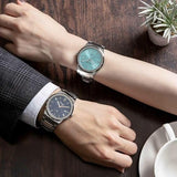  Shop Authentic Salvatore Ferragamo F-80 Classic Tiffany Blue Dial Silver Steel Strap Watch for Men - SFDT02323 - Luxxuri